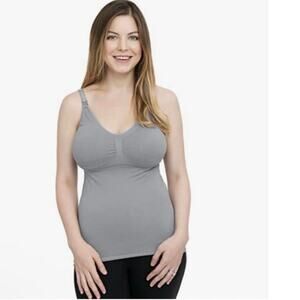 NOT FOR SALE- NWT Kindred Bravely Sublime Nursing Pumping Tank Top Gray Busty M